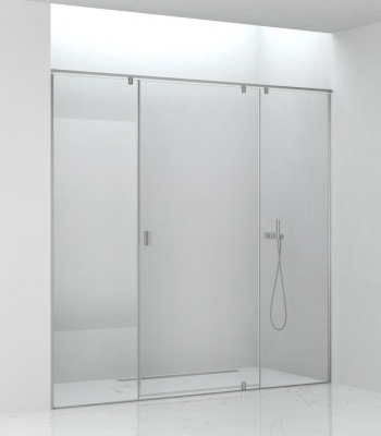 Shower enclosures E3D3A, Niche - Pivot Door